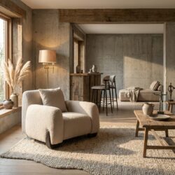 Lounge stoel Godiva biscotti