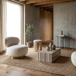 Lounge stoel Jace lovely cream swivel, comfortabel en stijlvol