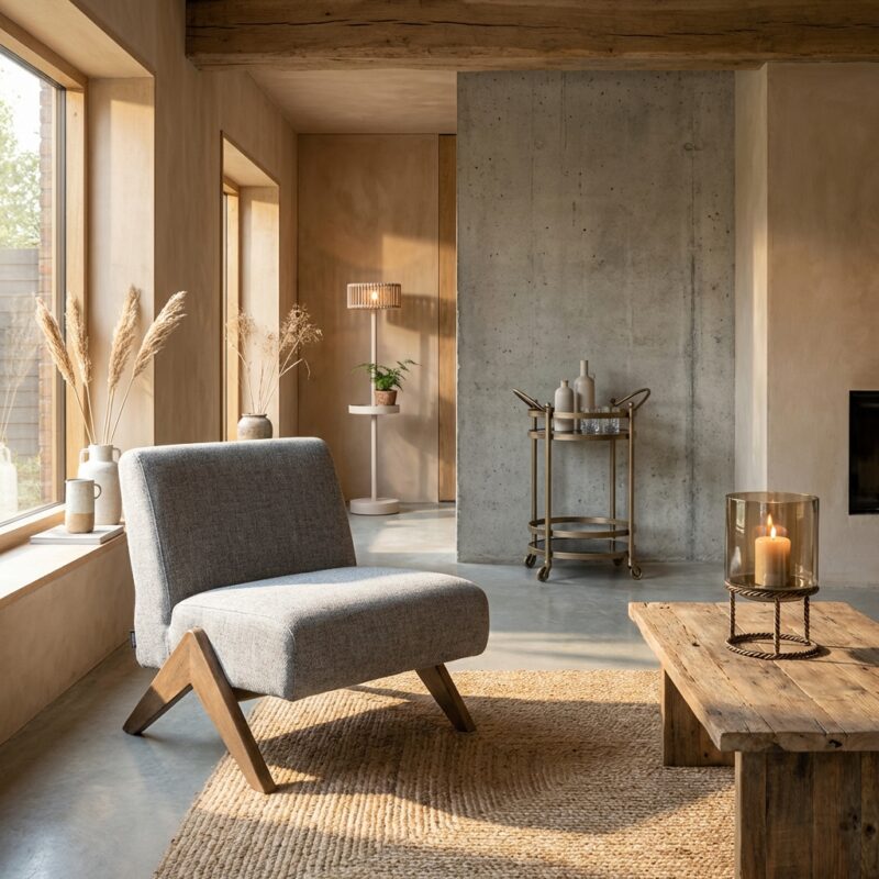 Lounge stoel Lexi blue coco