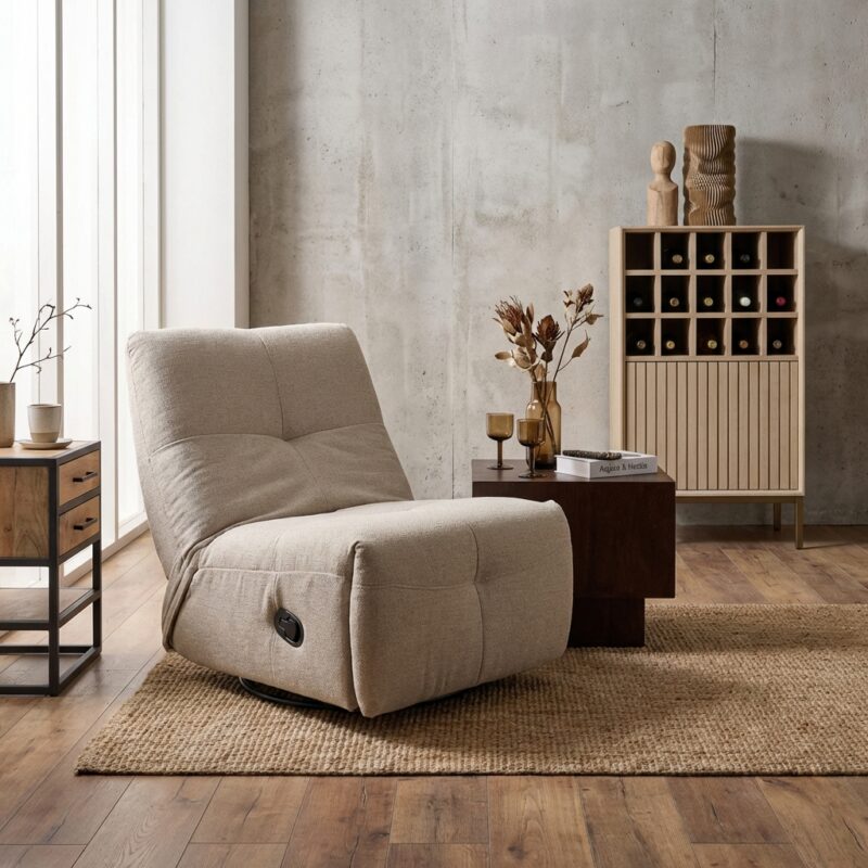 Relaxfauteuil Lazy | Taupe