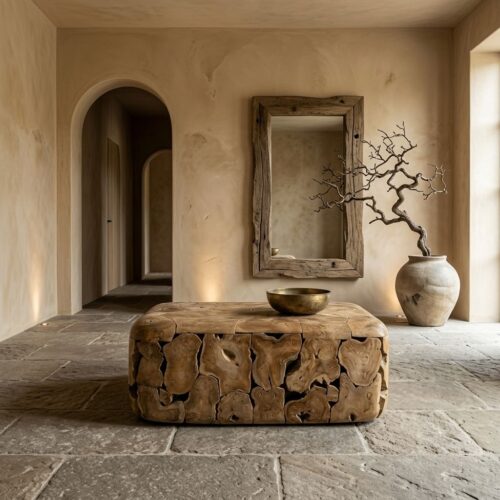 salontafel-gabri-teak-rechthoek Salontafel Gabri teakhout 120x70cm van Sventerior