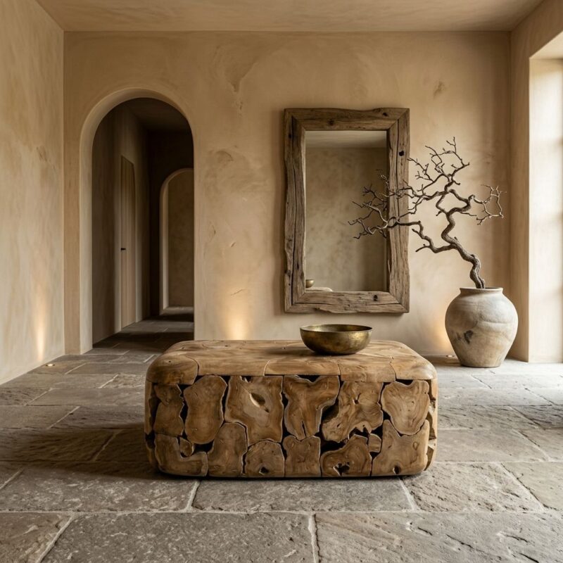 Salontafel Gabri teakhout 120x70cm van Sventerior