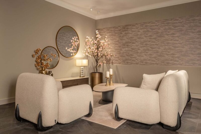 Lounge stoel Godiva biscotti