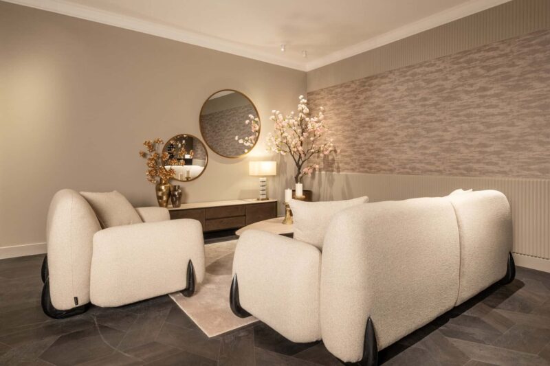 Lounge stoel Godiva biscotti