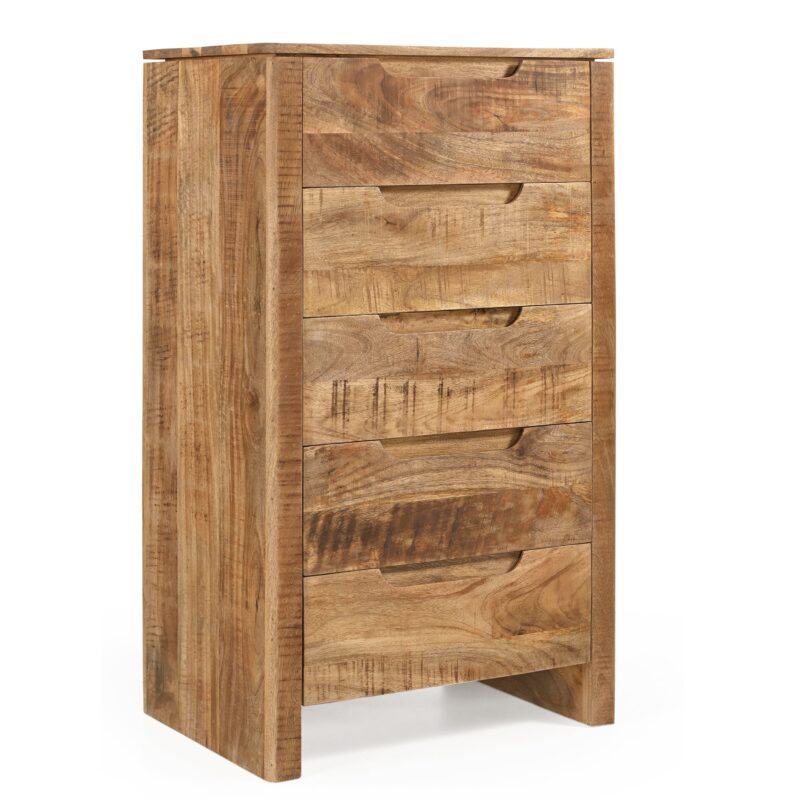 Ladekast Sophie in een interieur, houtkleurig