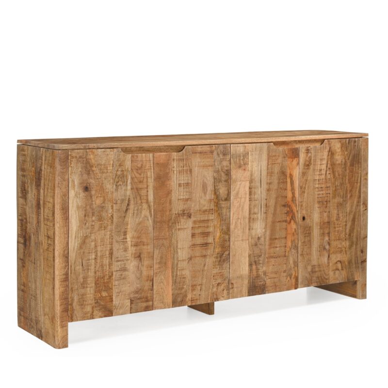 Textuur van het mangohout van het dressoir Sophie