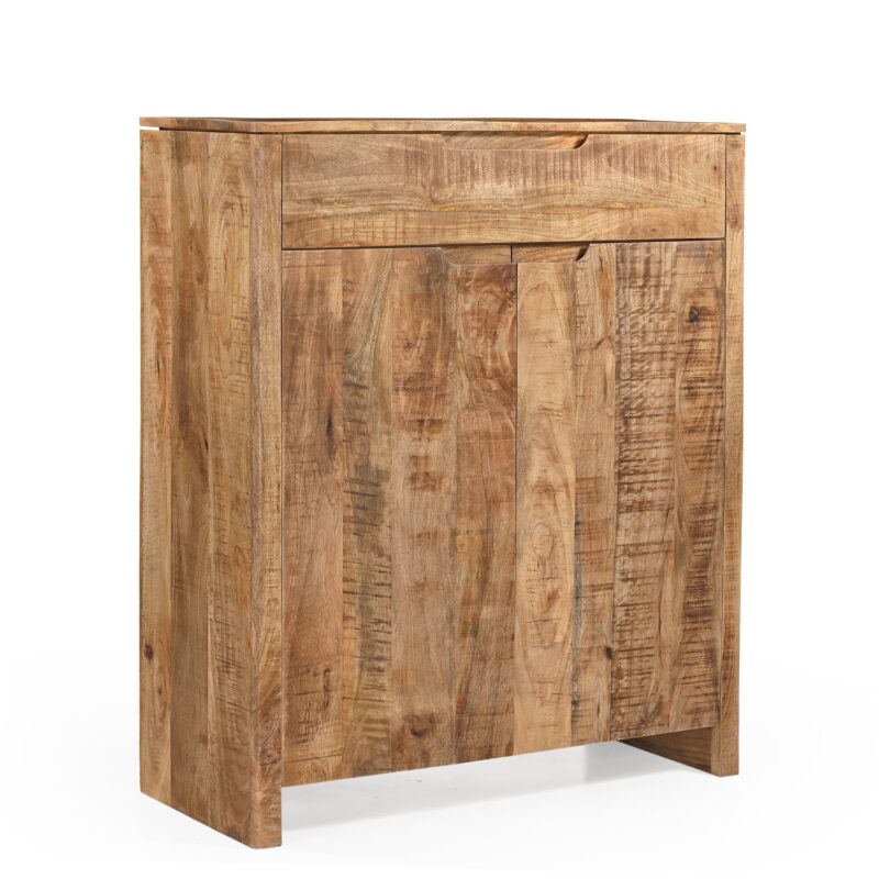 Opbergkast Sophie 100 in interieur, houtkleur, mangohout