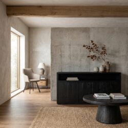 Tenna-dressoir-collectie-Mango-wired-black-180cm