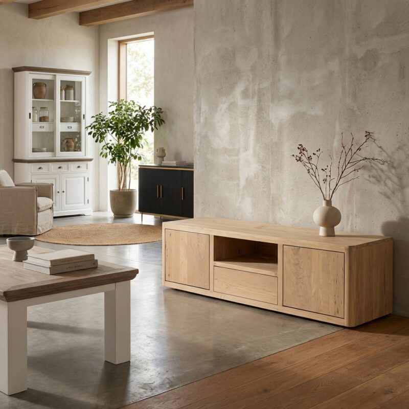 Tenna TV-meubel naturel landelijk modern design
