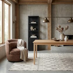 Tobago 220cm eikenhout fineer eetkamertafel Natural Oak kleur