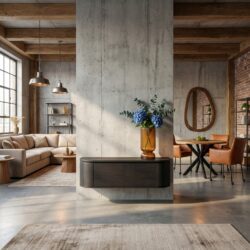 Tv-meubel Excellent Black, zwevend design, mangohout, stijlvol