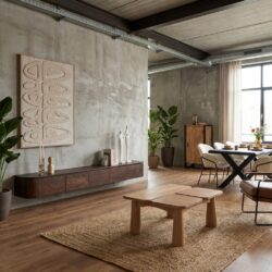 Tv meubel Excellent Brown | 280 cm