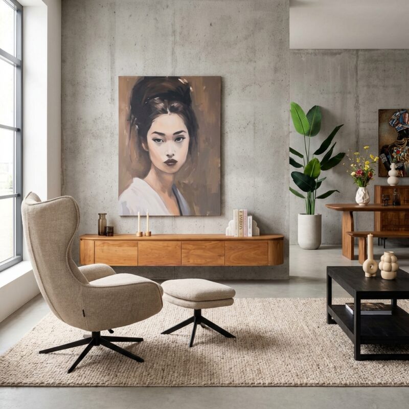 Tv meubel Excellent Naturel | 280 cm