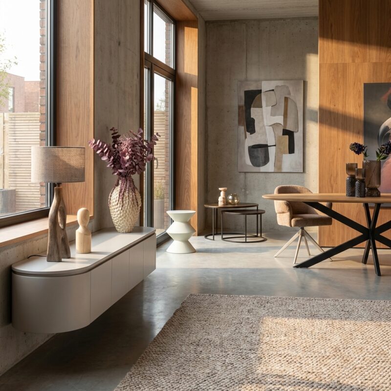 Tv meubel Excellent Taupe | 200 cm