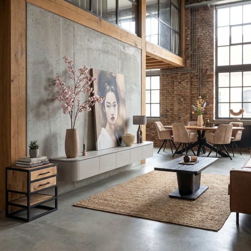 Tv meubel Excellent Taupe | 280 cm