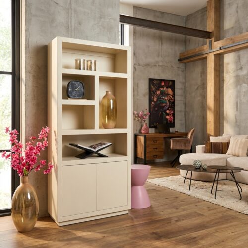 Vakkenkast Brussel Sand | 90 cm