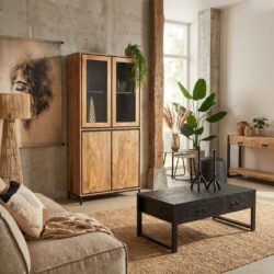 Vitrinekast RichWood | 100 cm