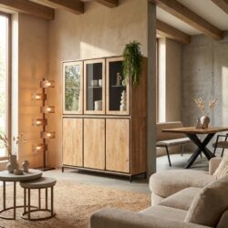 Vitrinekast RichWood | 160 cm