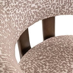 Eetkamerstoel Contigo natural geo, van Richmond Interiors, detailfoto 7