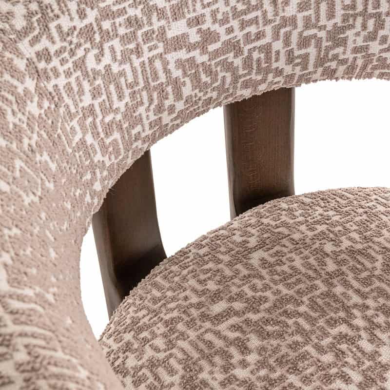 Eetkamerstoel Contigo natural geo, van Richmond Interiors, detailfoto 7
