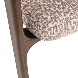 Eetkamerstoel Contigo natural geo, van Richmond Interiors, detailfoto 9