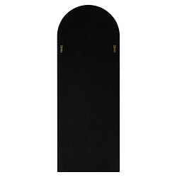 Zwarte skateboard deck met goudkleurige bevestigingsringen, strak en minimalistisch ontwerp, geschikt voor skateboardliefhebbers en custom skateboardbouw.