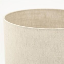 Linnen lampenkap detail Amara small lamp natuurlijk materiaal