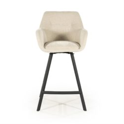 Barstool Bliss with armrest - beige
