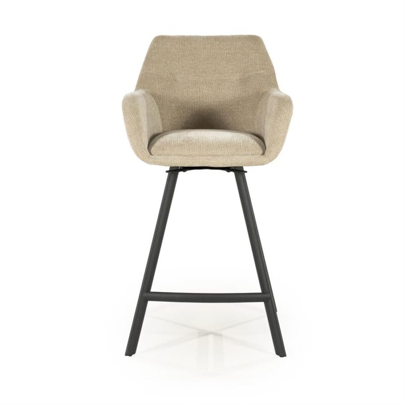 Barstool Bliss with armrest - taupe