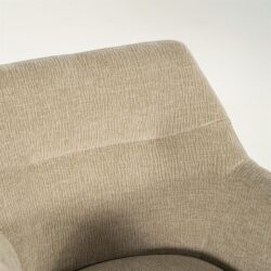 Barstool Bliss with armrest - taupe