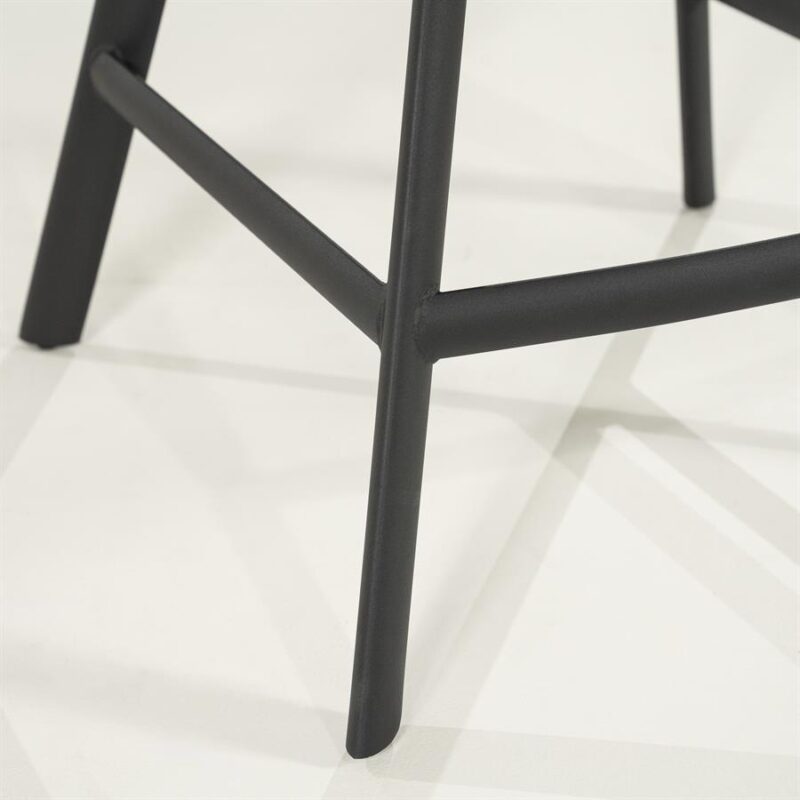 Barstool Bliss with armrest - mustard