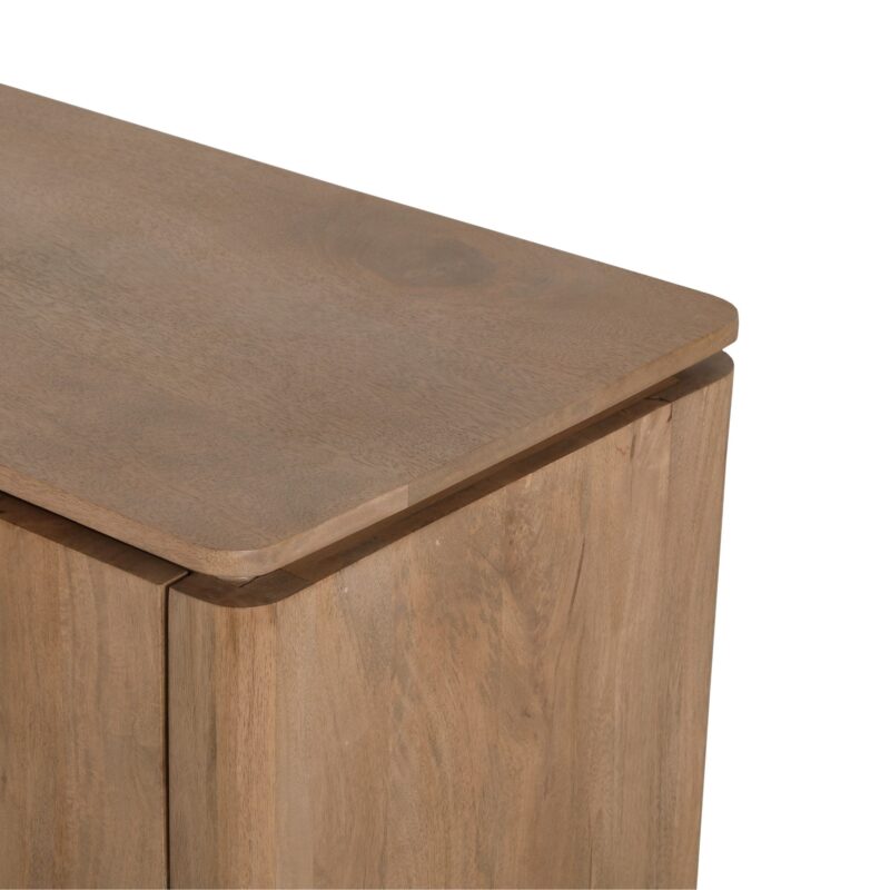 Tv meubel Dallas Naturel Mangohout 210 cm