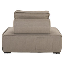 Outdoor lounge stoel Jondal taupe