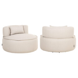 Outdoor lounge stoel Nammos beige swivel