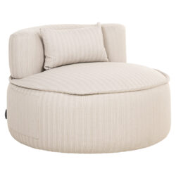 Outdoor lounge stoel Nammos beige swivel