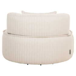 Outdoor lounge stoel Nammos beige swivel