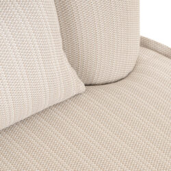 Outdoor lounge stoel Nammos beige swivel