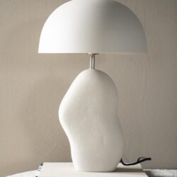 Aizu beige verlichting SCAN collectie schuin perspectief gecoat ijzer