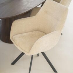 Bliss with armrest - taupe