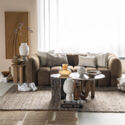 Sofa Cubetto - brown