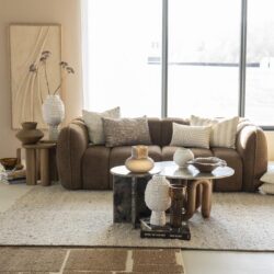 Sofa Cubetto - brown