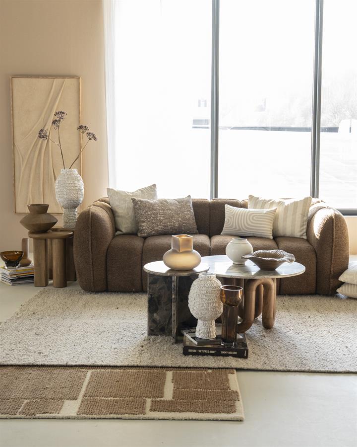 Sofa Cubetto - brown