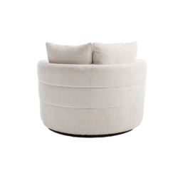 Bolza fauteuil Trenza 6 ivory in een interieur, landelijk modern stijl