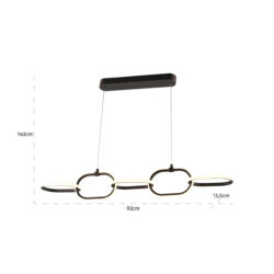 Hanglamp Layn bronze
