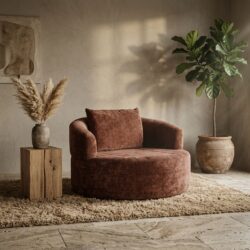 Draaibare loveseat le Baron van PMP furniture