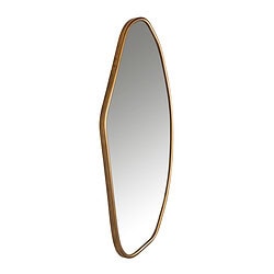 Eleganter Wandspiegel aus Holz von Mokana Möbel, mit einem schlanken, natürlichen Holzrahmen und einem länglichen, modernen Design – perfekt als stilvoller Akzent in deiner Einrichtung.