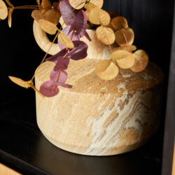 Boekenkast RichWood Naturel Mangohout 60 cm