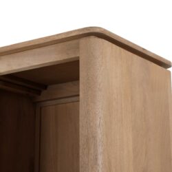 Vakkenkast XL Dallas Naturel Mangohout 160 cm