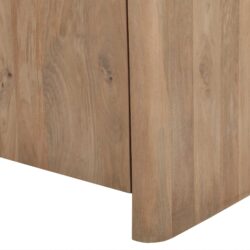 Vakkenkast XL Dallas Naturel Mangohout 160 cm