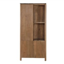Vakkenkast Dallas Naturel Mangohout 90 cm